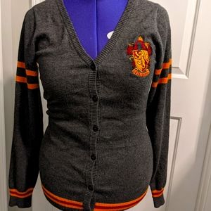 Harry Potter Gryffindor Cardigan Size Large